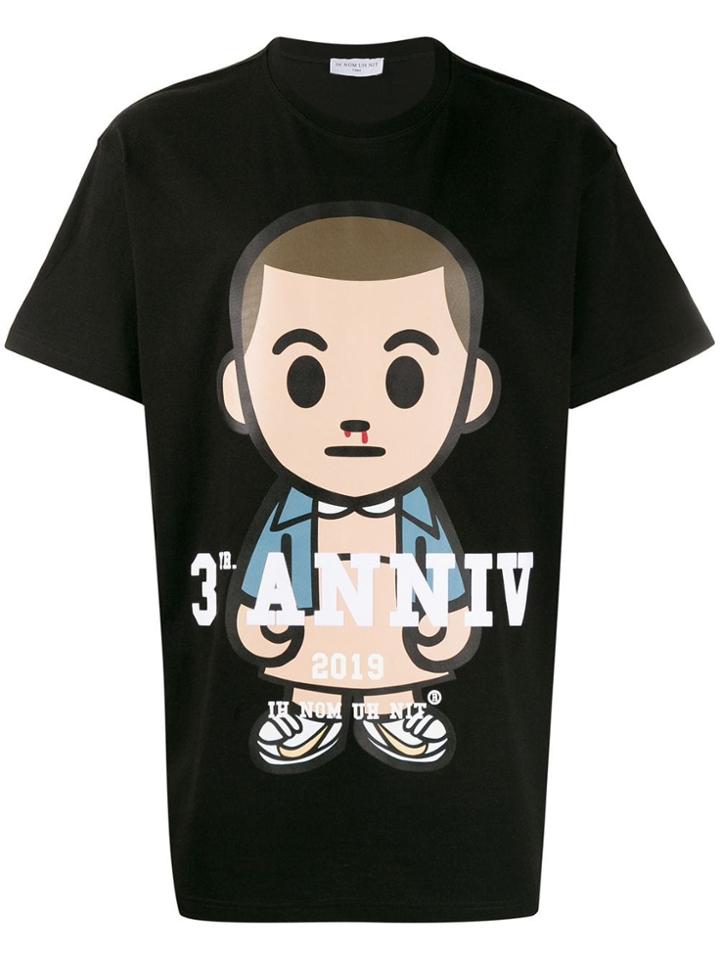 Ih Nom Uh Nit Oversized Printed T-shirt - Black