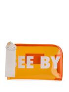 See By Chloé Logo Print Clutch - Orange