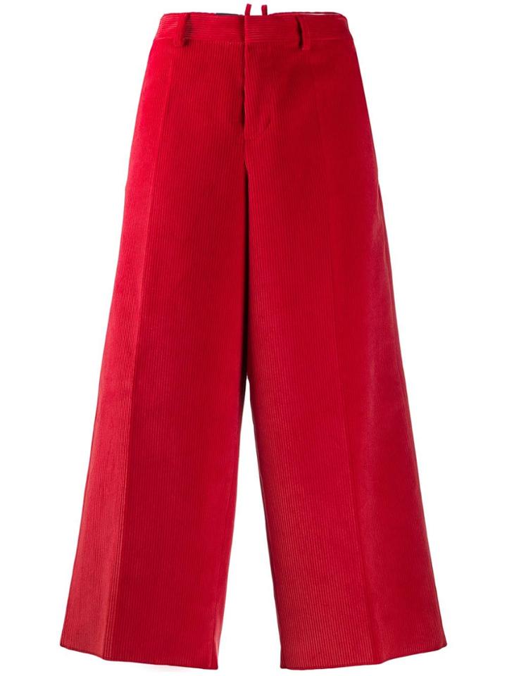 Dsquared2 Cropped Corduroy Trousers