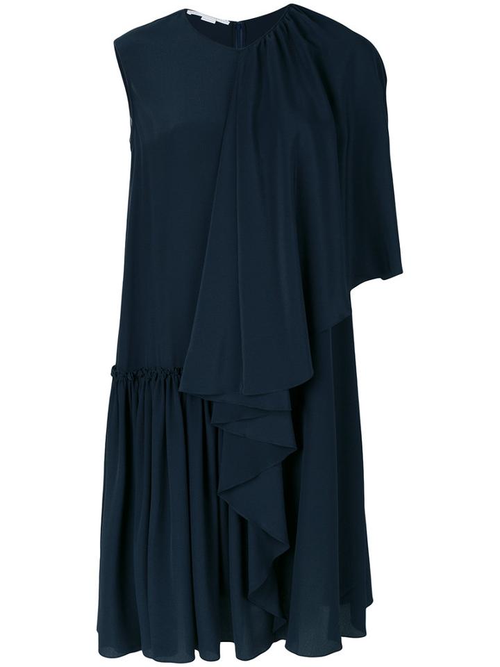 Stella Mccartney - Emanuelle Dress - Women - Silk - 38, Blue, Silk