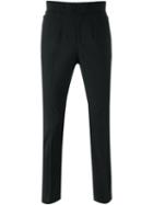 Julien David Straight Leg Trousers, Men's, Size: Small, Black, Wool