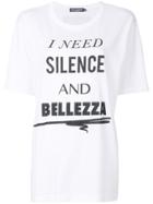 Dolce & Gabbana I Need Silence T-shirt - White