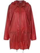 Mara Mac Hooded Parka - Red