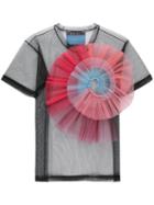 Viktor & Rolf Rainbow Twist Top - Black