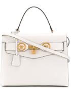 Versace Medusa Flap Bag - White