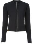 Monreal London Fitted Zip Jacket, Women's, Size: Large, Black, Polyamide/spandex/elastane/polyester