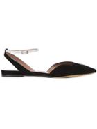 Tabitha Simmons Slingback Ballerinas - Black