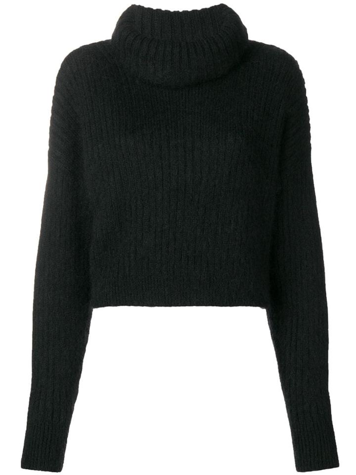 3.1 Phillip Lim Wide Turtle Neck Jumper - Black