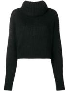 3.1 Phillip Lim Wide Turtle Neck Jumper - Black