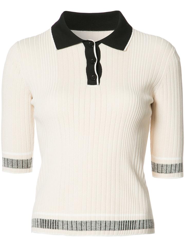 Misha Nonoo - Eleanor Top - Women - Cotton - Xs, Nude/neutrals, Cotton