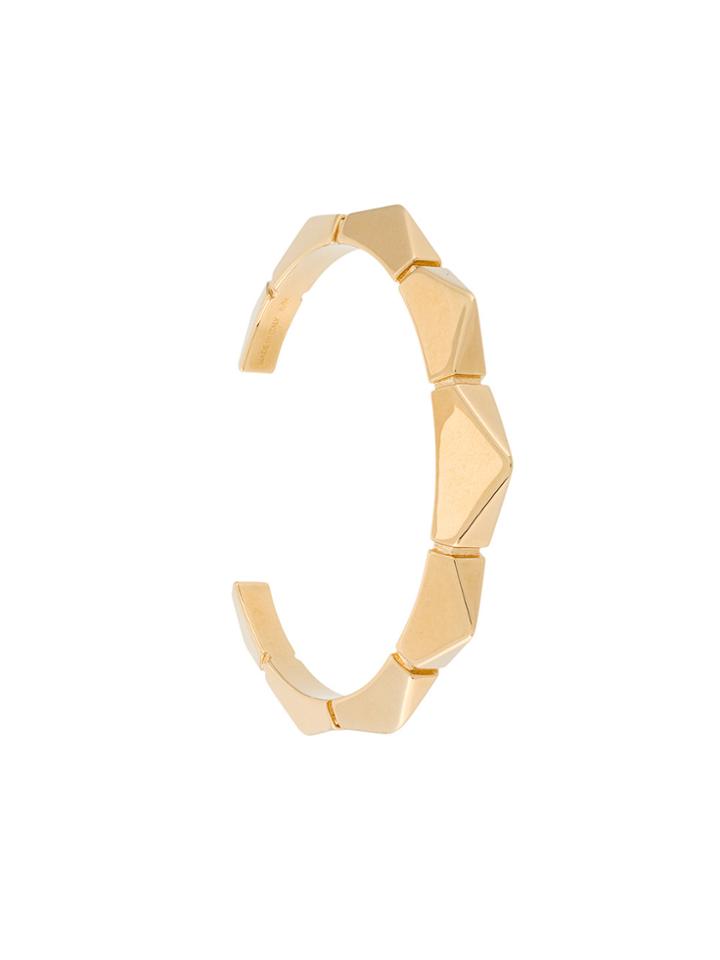 Chloé Geometric Bracelet Cuff - Metallic