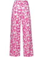 Stine Goya Carnation Jacquard Trousers - Pink