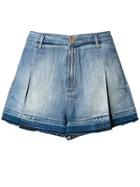 Diesel De-jizzy-s Denim Shorts - Blue