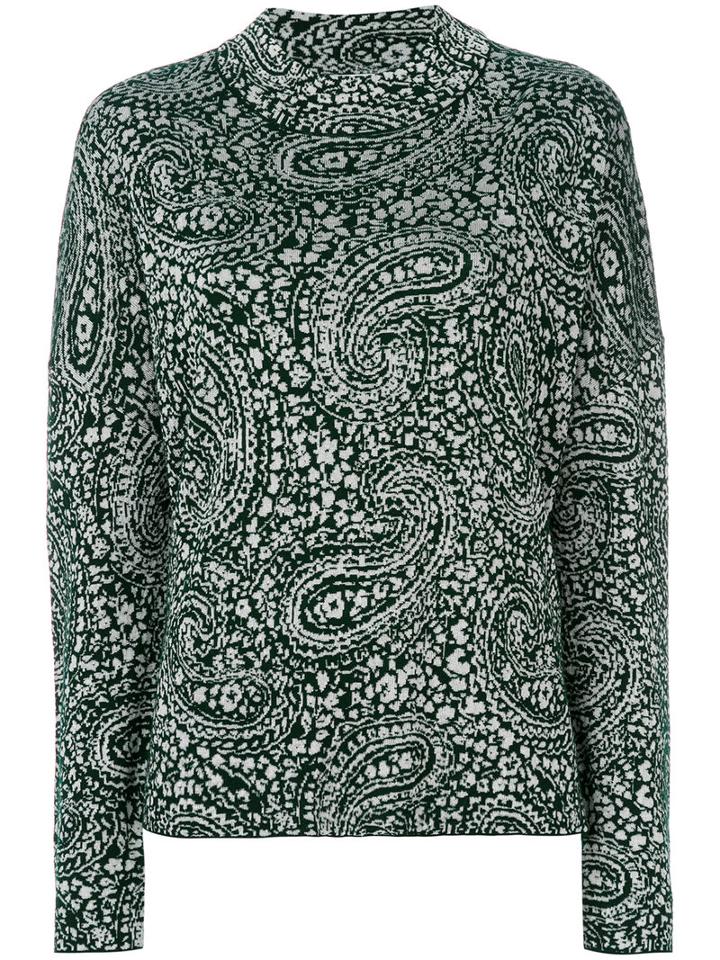 Christian Wijnants - Kippi Jumper - Women - Viscose/virgin Wool - L, Green, Viscose/virgin Wool