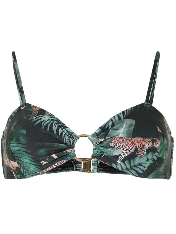 Suboo Xenia Front-ring Bikini Top - Green