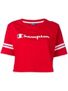Champion Cropped Logo T-shirt - Red