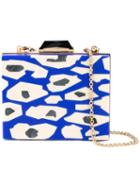Kotur - Leopard Clutch - Women - Plexiglass/metal - One Size, Blue, Plexiglass/metal
