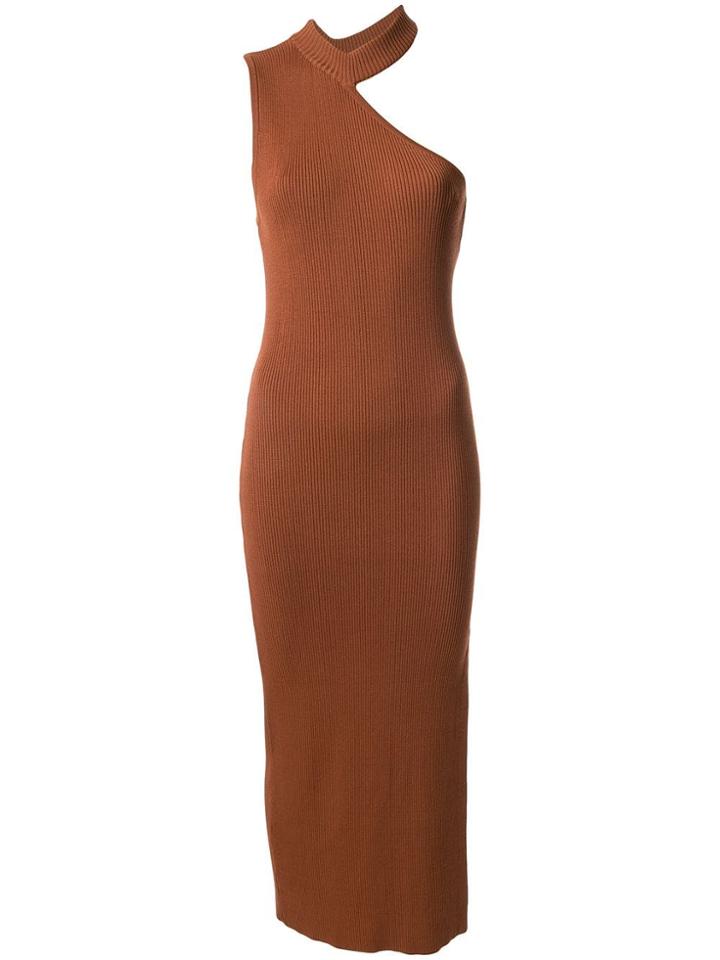 Manning Cartell Halterneck Midi Dress - Brown