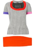 Versace Vintage Istante Blouse & Skirt - Red