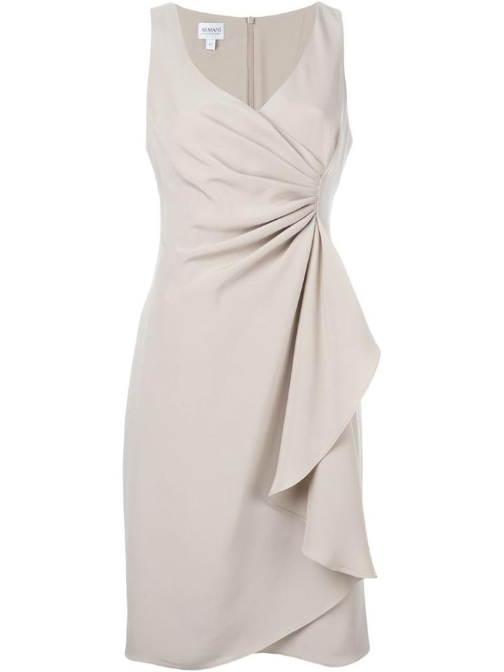 Armani Collezioni Sleeveless Draped Dress