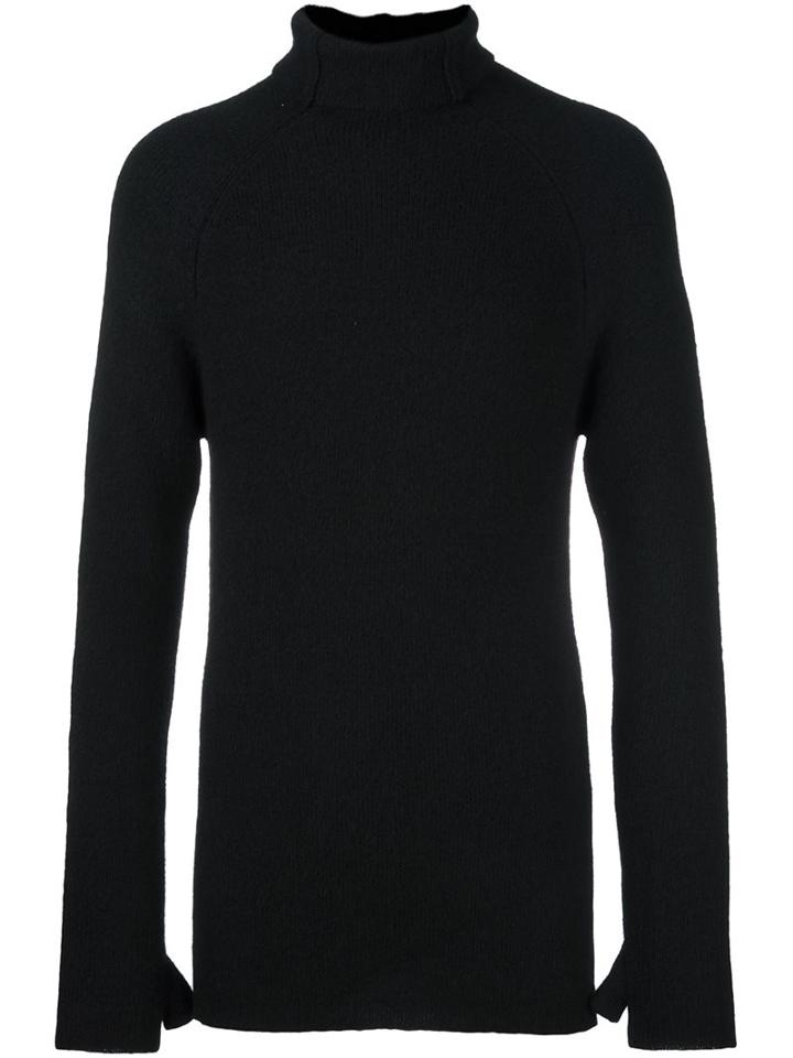 The Viridi-anne Turtleneck Jumper, Men's, Size: 5, Black, Alpaca