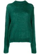 Roseanna Textured Knit Jumper - Green
