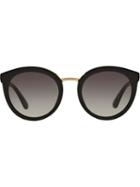Dolce & Gabbana Round Frame Sunglasses