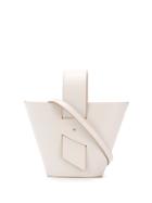 Carolina Santo Domingo Open-top Bucket Tote - Neutrals