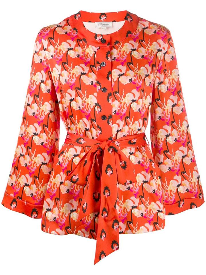 Temperley London Dragonfly Jacket - Red