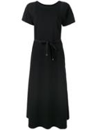 Lemaire - Flared Maxi Dress - Women - Cotton - S, Black, Cotton