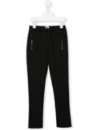 Karl Lagerfeld Kids Straight Leg Trousers, Girl's, Size: 10 Yrs, Black