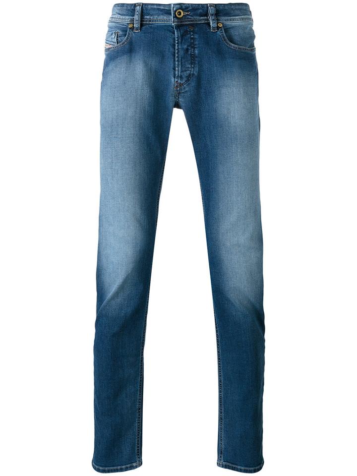 Diesel - Sleenker Tapered Jeans - Men - Cotton/spandex/elastane - 31/32, Blue, Cotton/spandex/elastane