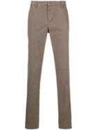 Dondup Tailored Fitted Trousers - Brown