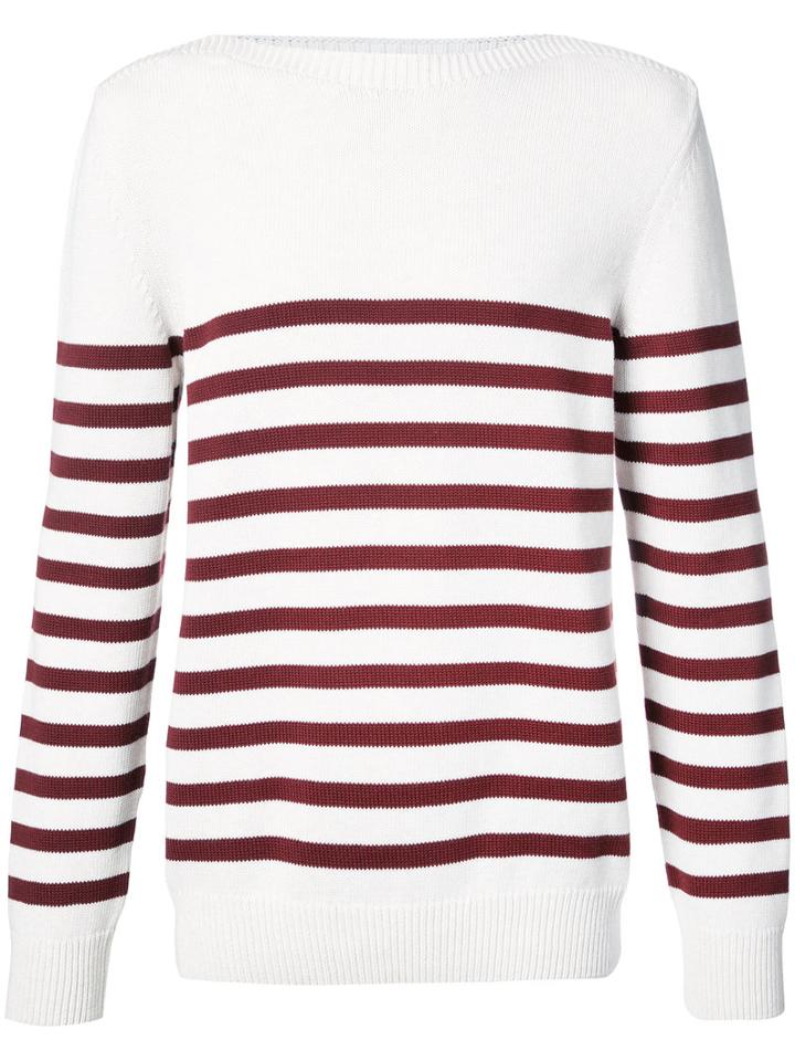 A.p.c. - Striped Sweatshirt - Men - Cotton - S, White, Cotton
