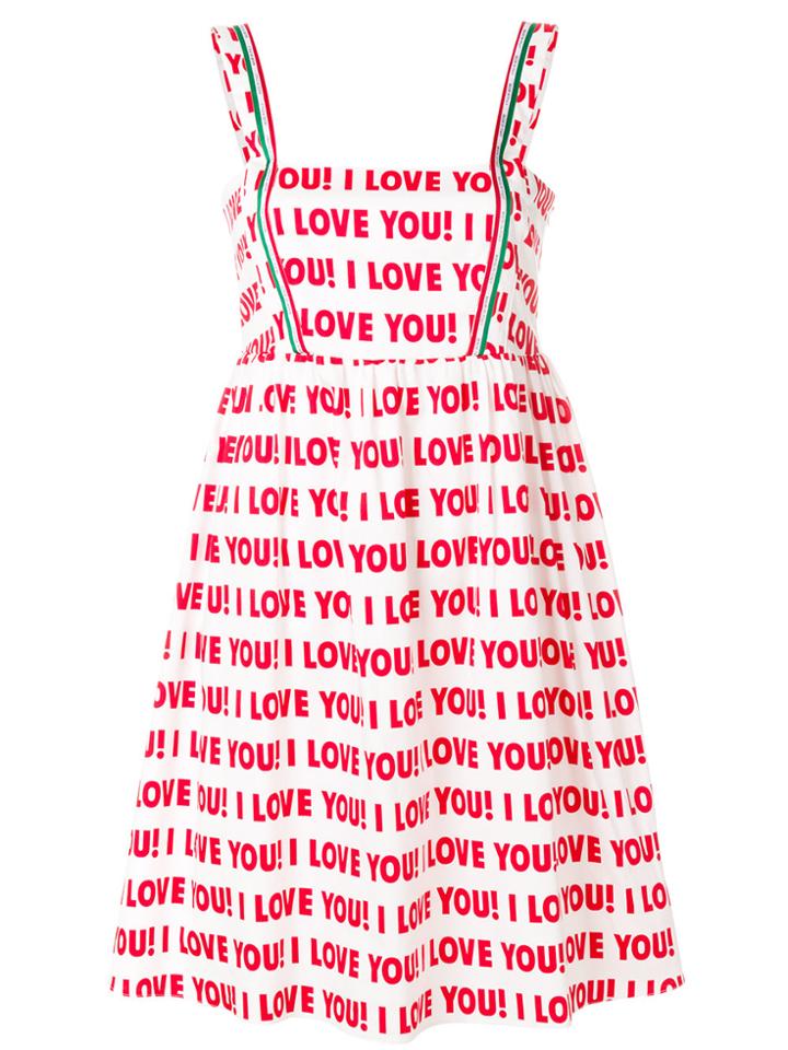 Blugirl I Love You Sundress - White