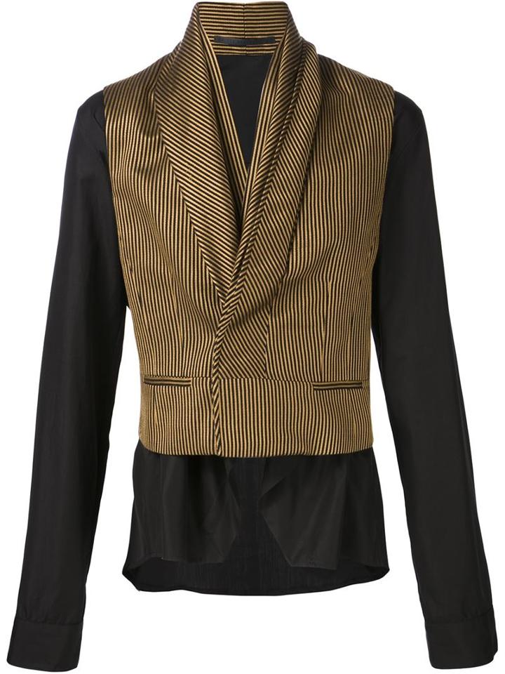 Haider Ackermann Contrast Shirt Jacket