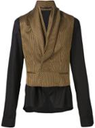 Haider Ackermann Contrast Shirt Jacket
