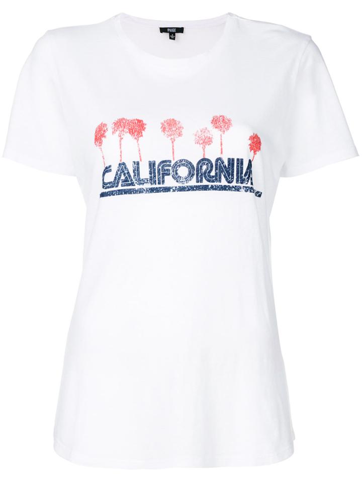 Paige Printed T-shirt - White