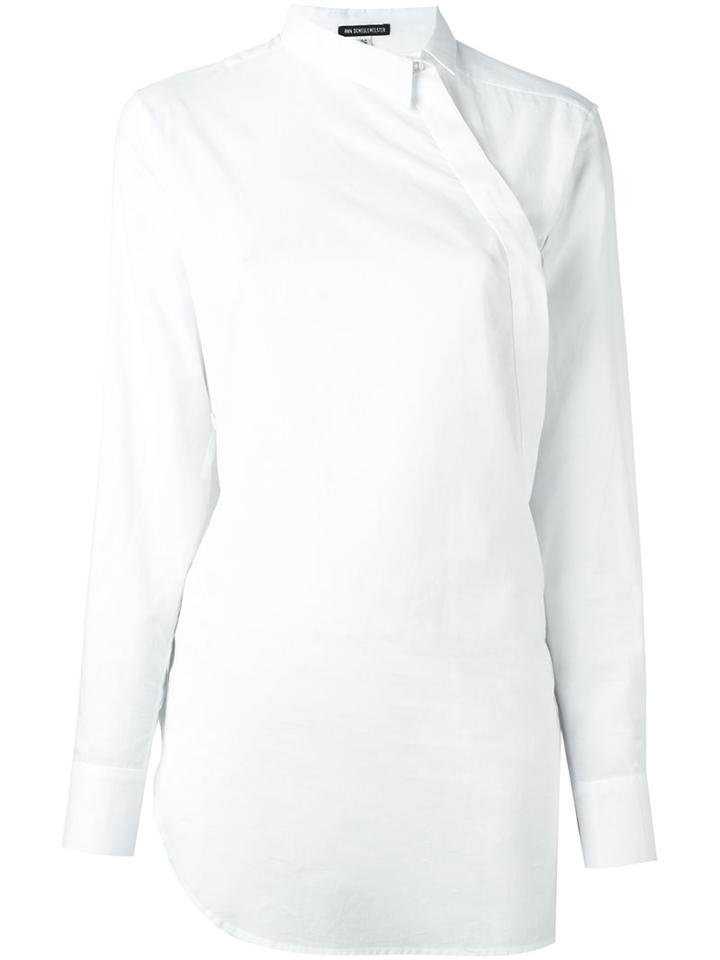 Ann Demeulemeester Asymmetric Button Down Shirt