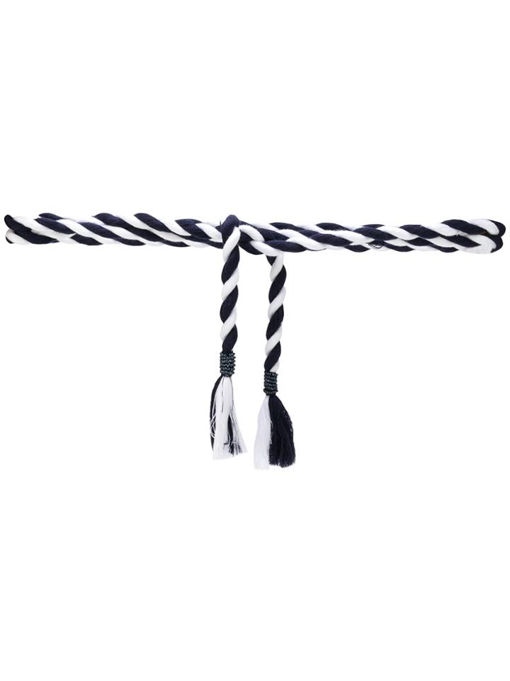 Pinko Woven Rope Belt - Blue