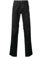 Philipp Plein Embroidered Straight Jeans - Black