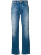 Victoria Victoria Beckham Grosgrain Stripe Arizona Jeans - Blue