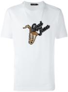 Dolce & Gabbana Good Times T-shirt, Men's, Size: 50, White, Cotton