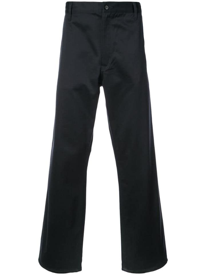 Junya Watanabe Man Tailored Fitted Trousers - Blue