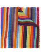 Faliero Sarti Striped Scarf - Multicolour