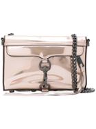 Rebecca Minkoff - Chain Detail Shoulder Bag - Women - Polyurethane - One Size, Grey, Polyurethane