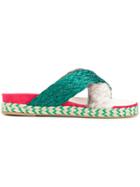 Mr & Mrs Italy Cross-over Sandals - Multicolour