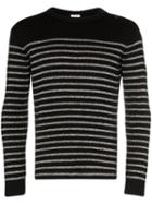 Saint Laurent Sailor Stripe Knit Jumper - Black