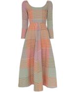 Rosie Assoulin Off Ya Shoulder Dress - Green