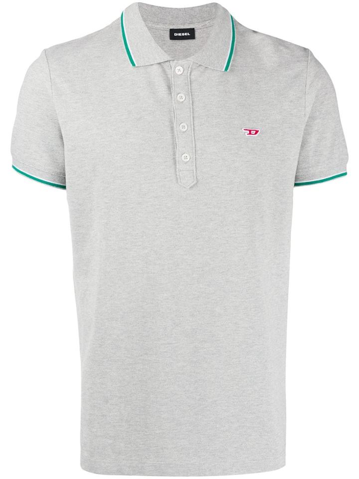 Diesel T-randy-new Polo Shirt - Grey